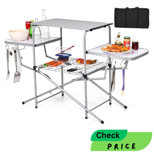 Giantex Folding Grill Table